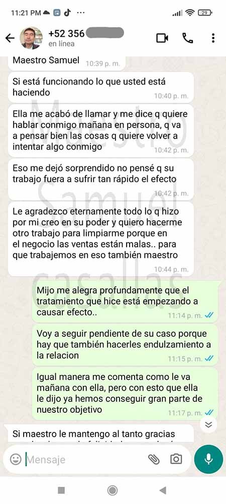 WhatsApp Testimonio 3