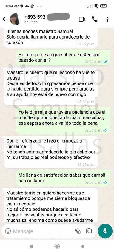 WhatsApp Testimonio 5